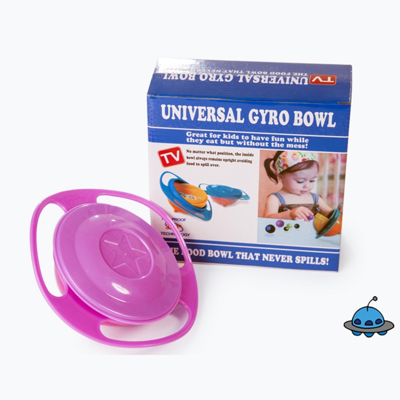 Gyro Bowl 360-Degree Spill-proof Bowl